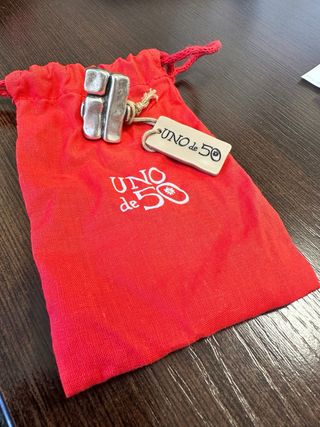 Anillo plata uno de 50