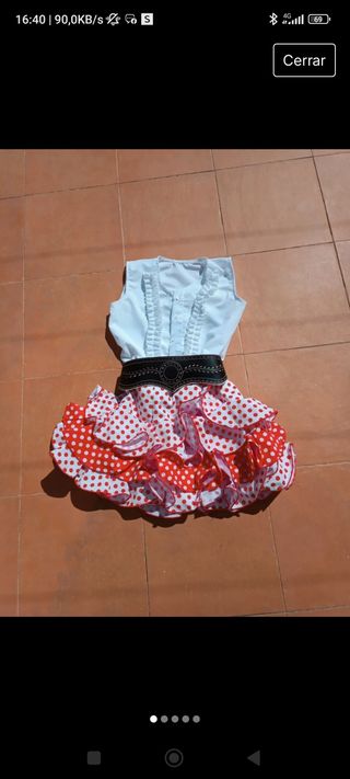 Conjunto de flamenca 