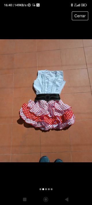 Conjunto de flamenca 
