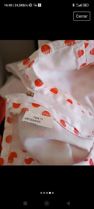 Conjunto de flamenca 