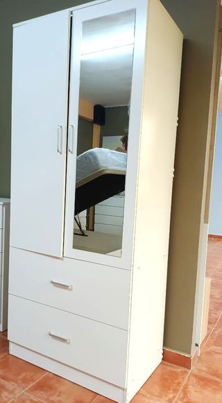 ARMARIO ROPERO CON ESPEJOS ✨OFERTON