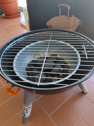 Mini barbacoa portátil