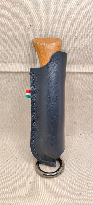 Custodia coltello opinel nr 9 fodero in cuoio