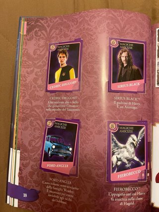 Album carte Harry Potter Conad COMPLETO