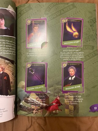 Album carte Harry Potter Conad COMPLETO