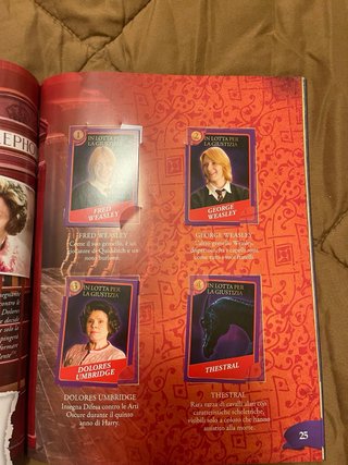 Album carte Harry Potter Conad COMPLETO
