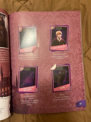 Album carte Harry Potter Conad COMPLETO