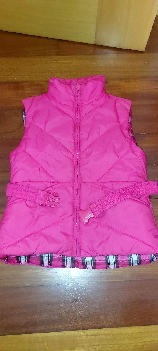 Chaleco nuevo reversible niña