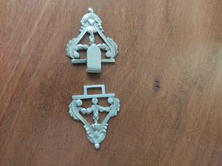 Broche de capa de plata del xviii