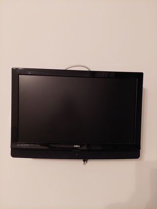 Televisión 17" + soporte de pared