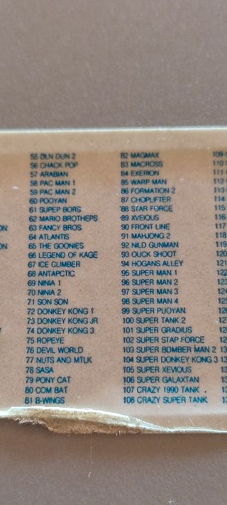 Videojuego Nes / 190 en 1