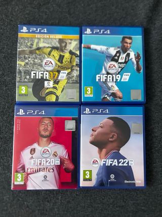 Juegos Ps4 Fifa 17, 19, 20, 22 y 23