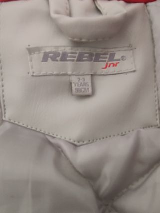 CHAQUETA MOTO NIÑO REBEL