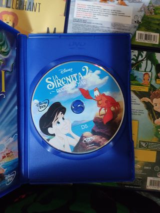 Walt Disney Películas DVD Segundas Partes