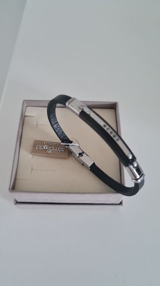 Bracciale caucciù Simpli Gold