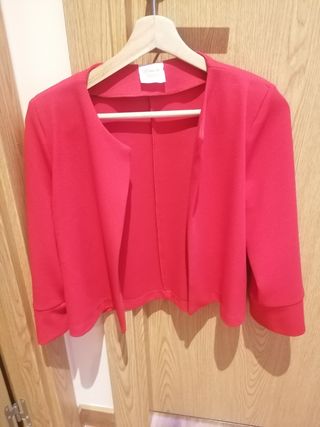 Chaqueta/torera roja