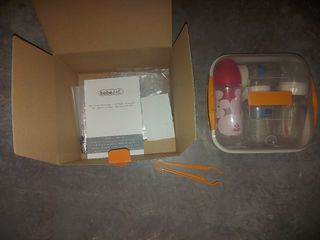 Esterilizador biberones microondas