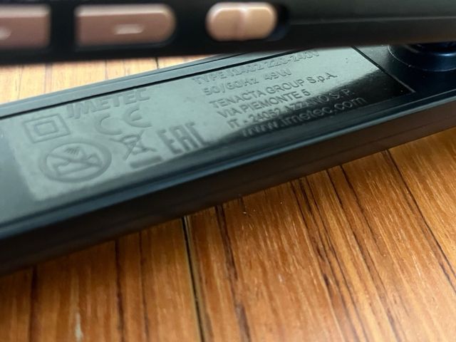 Piastra imetec bellissima