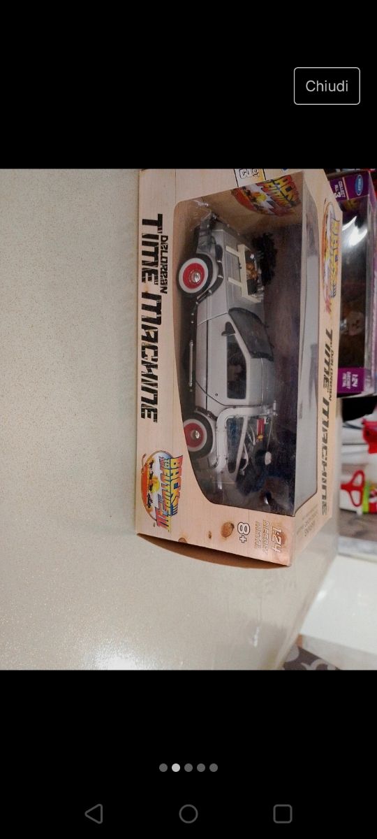 De Lorean Time Machine Ritorno al futuro