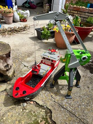 Barco de carbon Playmobil