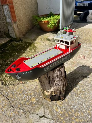 Barco de carbon Playmobil