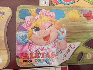 Libros Colorear antiguos personajes TV Años 90