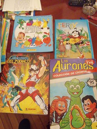 Álbumes cromos antiguos. Coleccionismo