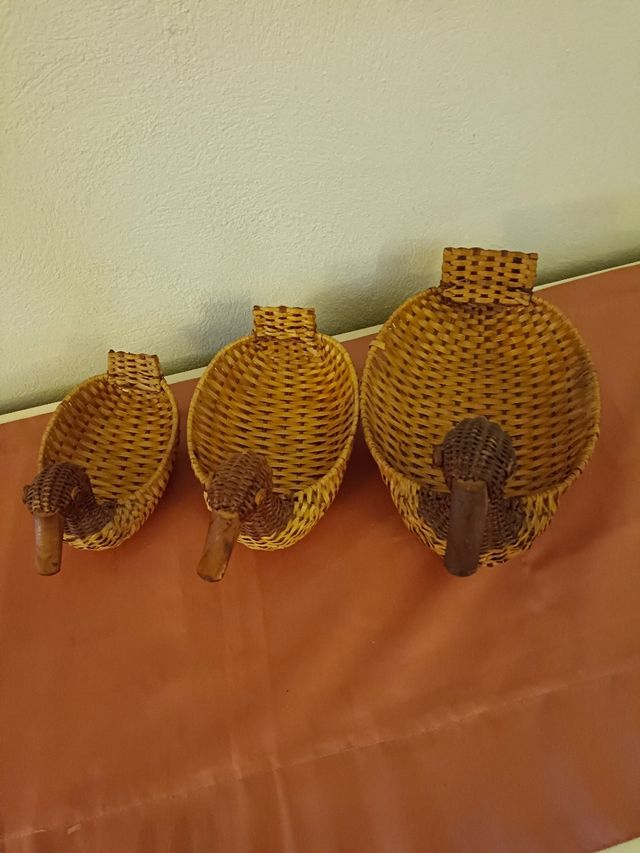 Las 3 cestas en forma de patos