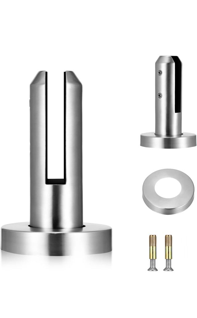 Abrazadera de Vidrio de Acero Inoxidable