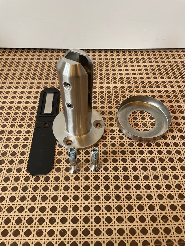 Abrazadera de Vidrio de Acero Inoxidable