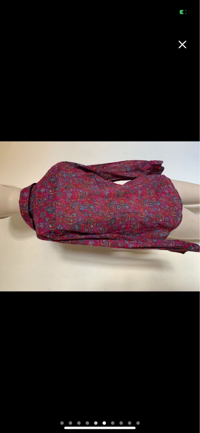 Camisa hippie paisley