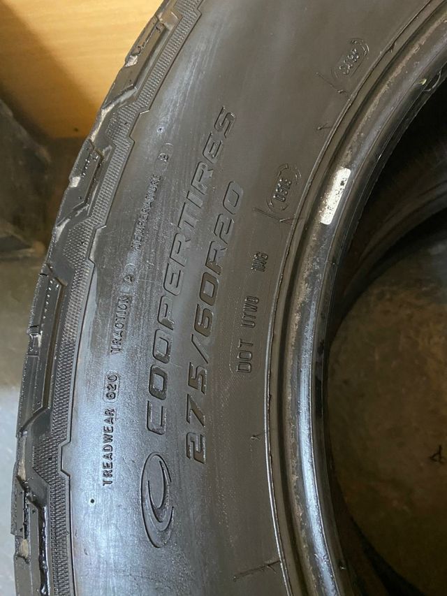 Neumaticos 275/60/R20/ Coopertires