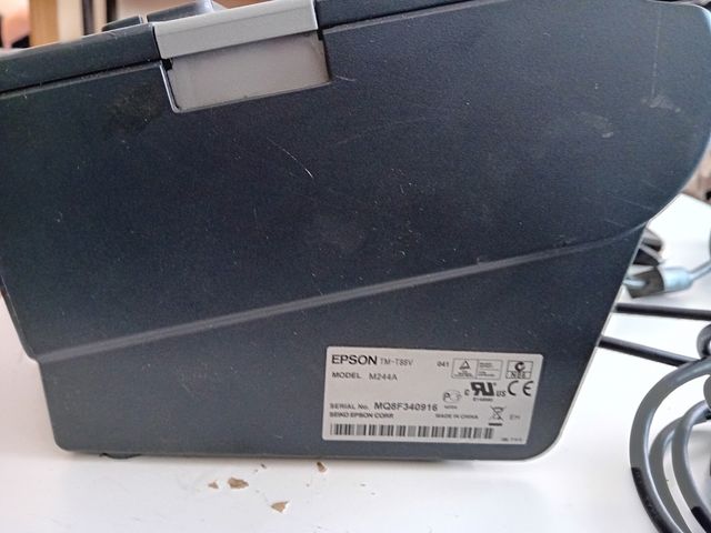 emparejar Epson y escáner de efectivo