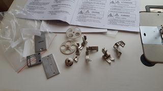 Máquina de coser industrial taller costura