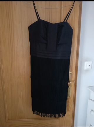 Vestido flecos Topshop