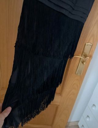 Vestido flecos Topshop