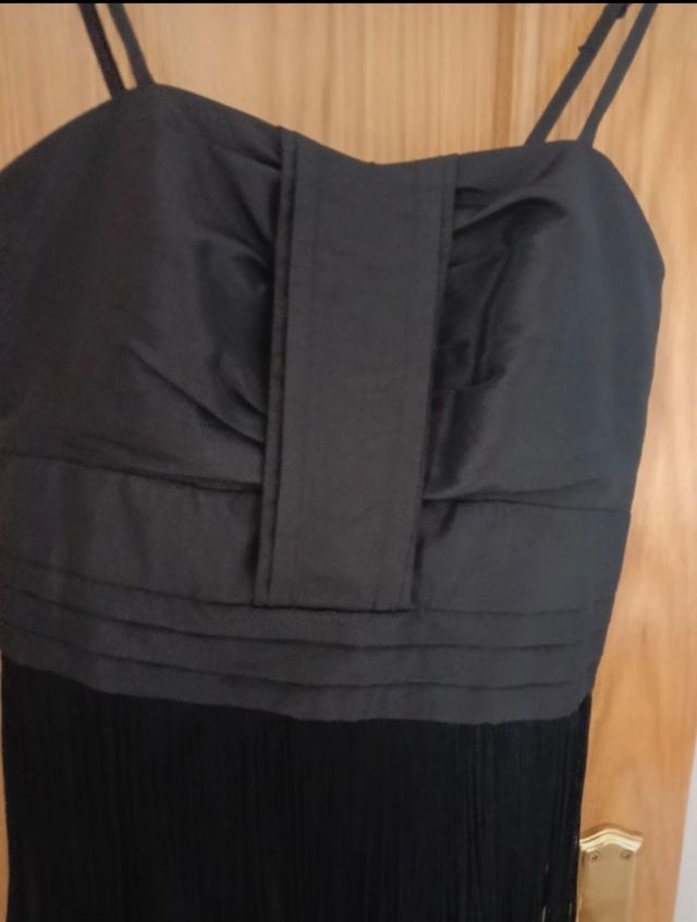 Vestido flecos Topshop 