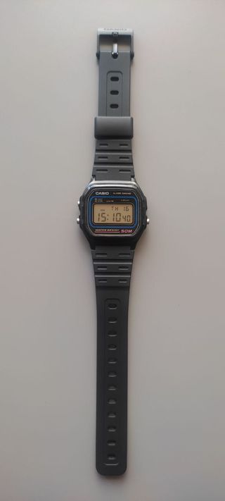 ⌚ Casio Vintage W-59-1VQES con pila