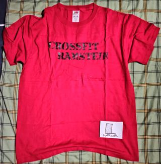 T shirt maglietta CROSSFIT RAMSTEIN tg. L US NAVY