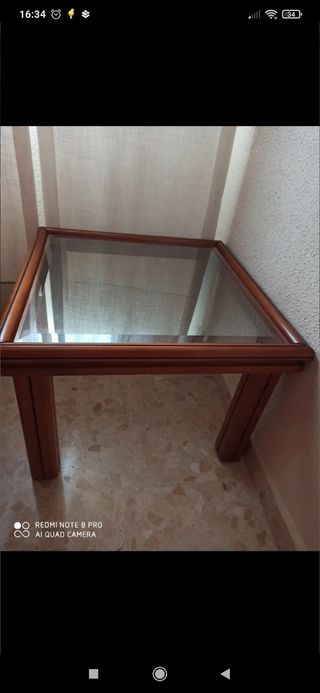 Mesa de cristal