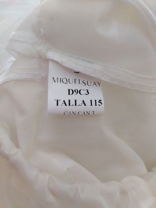 Cancan vestido comunión 