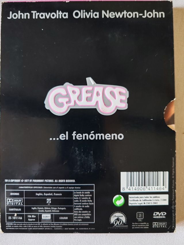 Grease digipack coleccionistas
