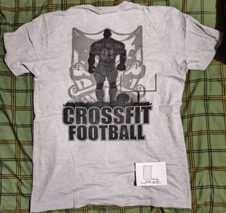 T shirt maglietta CROSSFIT FOOTBALL tg. L ATHLETE