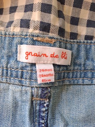 Vestito bimba 24 mesi in jeans