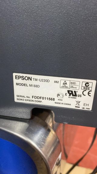 Impresora de tickets Epson TM-U220D