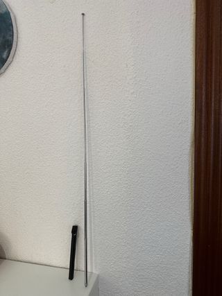 Antena Vehículo Clásico. Funda de Cuero.