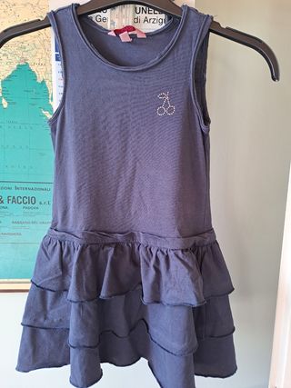 Vestito blu bimba 4-5 anni