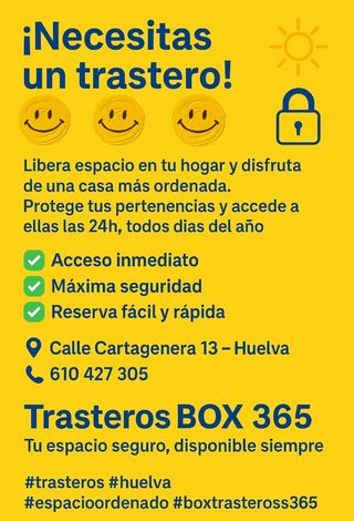 Trastero en alquiler