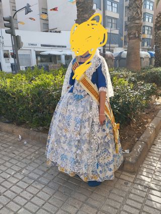 Traje fallera 6 -9 años