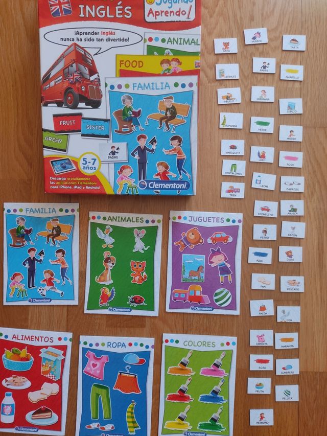 Juegos educativos,puzzle,aprender inglés es fácil